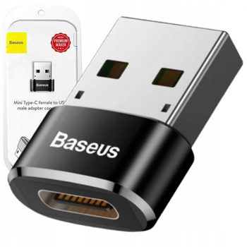 Adapter PRZEJŚCIÓWKA Baseus USB-C do USB-A OTG TRANSMISJA DANYCH 480 Mbps
