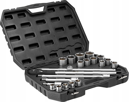 Yato Zestaw Narzędziowy 3/4" 21 elementów YT-13351