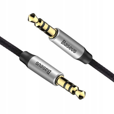 BASEUS KABEL MINI JACK 3.5MM WTYK AUX PRZEWÓD AUDIO DO AUTA 150CM 1.5M