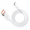 Biały Kabel Przejściówka USB -A do USB-C 60W 5A 1.2m - 3mk Hyper Cable