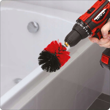 SZCZOTKI CZYSZCZĄCE NA WKRĘTARKĘ WIERTARKĘ ZESTAW