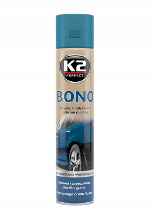 K2 BONO 300ml Odnawia nabłyszcza i chroni plastiki