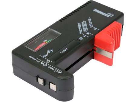 TESTER BATERII 1,5V ORAZ 9V WSZYSTKIE RODZAJE