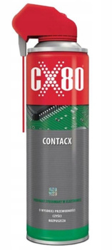 Spray czyszczący do elektroniki CX80 Contacx Duospray PCC 500 ml