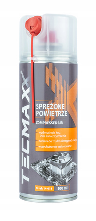 TECMAXX SPRĘŻONE POWIETRZE + APLIKATOR 400ml