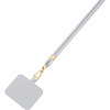 Accessories White (gold) - 3mk EasyClip Smycz do telefonu regulowana