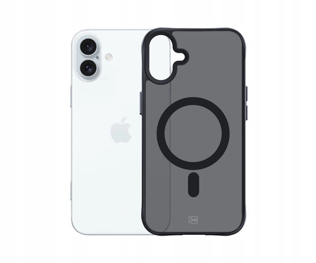 Apple iPhone 16 Plus - 3mk Smoke MagCase Etui Cover na tył