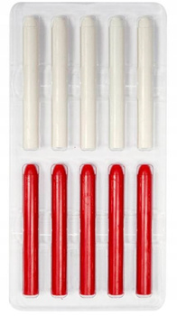 VOREL RYSIKI WOSKOWE 10 X 85 MM DO OŁÓWKA 09207