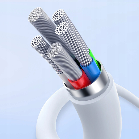 Kabel USB-C Type-C do iPhone serii 15 Power Delivery 30W 2m