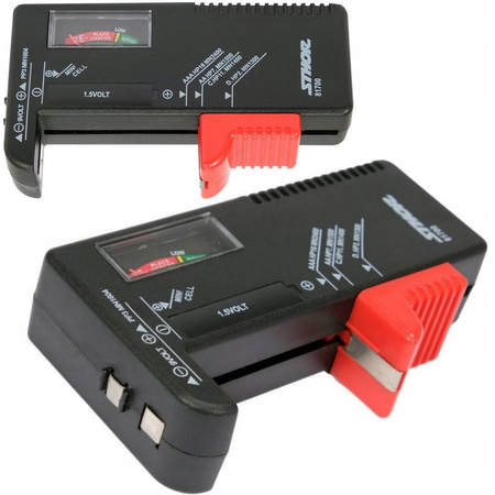 TESTER BATERII 1,5V ORAZ 9V WSZYSTKIE RODZAJE