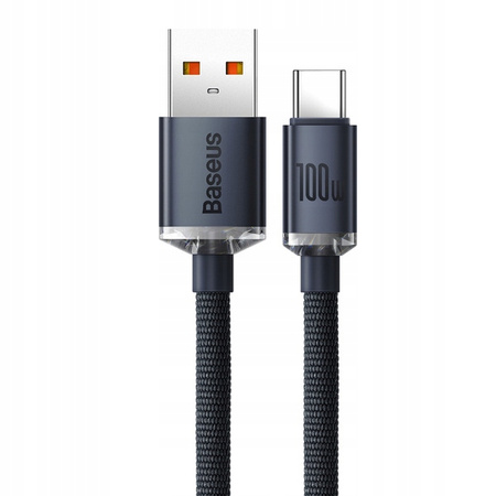 BASEUS MOCNY KABEL PRZEWÓD USB DO USB TYPU C SZYBKIE ŁADOWANIE QC 100W 1.2M