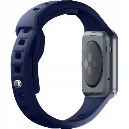 42/44/45/49 mm Ocean Blue - 3mk Silicone Watch Strap Pasek do Apple Watch