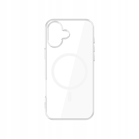 Etui plecki cover z MagSafe na tył Apple iPhone 16 - 3mk Clear MagCase