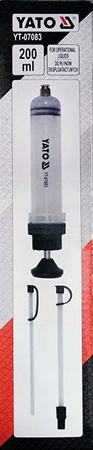 odsysarka do płynów eksploatacyjnych 200 ml YATO