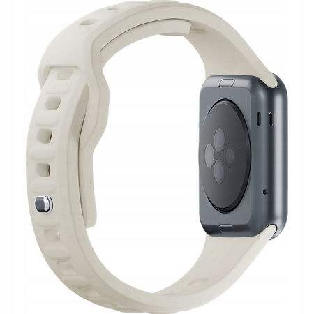 38/40/41 mm Nude - 3mk Silicone Watch Strap Pasek do Apple Watch