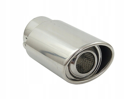 Końcówka rury wydechowej, owalna