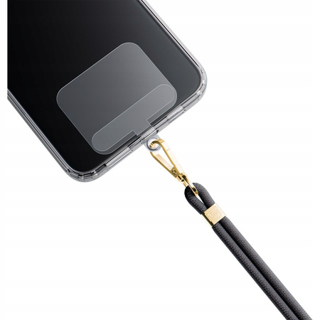 Accessories Black (gold) - 3mk EasyClip Smycz do telefonu regulowana