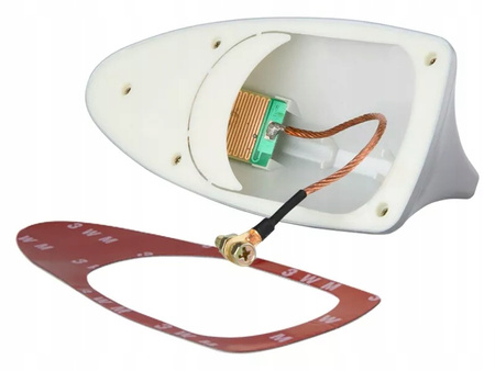 ANTENA RADIOWA PŁETWA REKINA SREBRNA