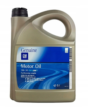 General Motors GM DEXOS2 5W30 - 5L
