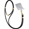 Accessories Black (gold) - 3mk EasyClip Smycz do telefonu regulowana