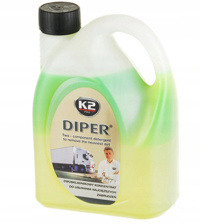 K2 DIPER SILNA DWUSKŁADNIKOWA AKTYWNA PIANA - 2KG