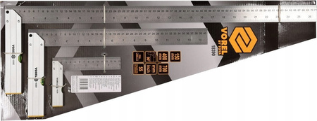 KĄTOWNIKI METALOWE ZE STOPKĄ I LIBELLĄ 150/400/700 MM