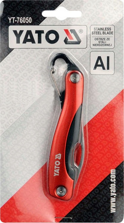 YATO - NÓŻ SKŁADANY SCYZORYK