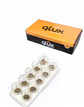 QLUX ŻARÓWKA ŻARÓWKI 24V P21W BA15s 21W 10 szt