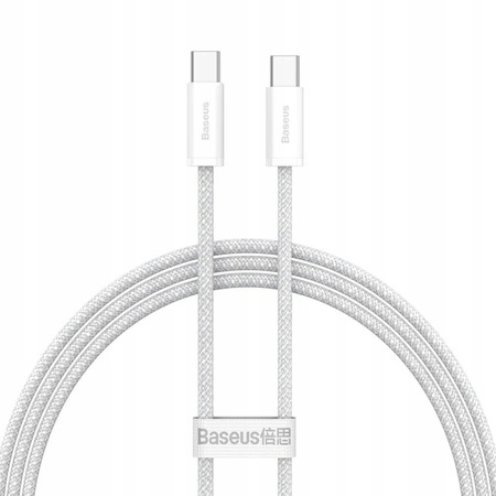 BASEUS MOCNY KABEL USB-C SZYBKIE ŁADOWANIE PRZEWÓD TYP-C PD 100W QC 5A 2M