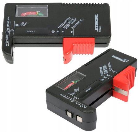 TESTER BATERII 1,5V ORAZ 9V WSZYSTKIE RODZAJE