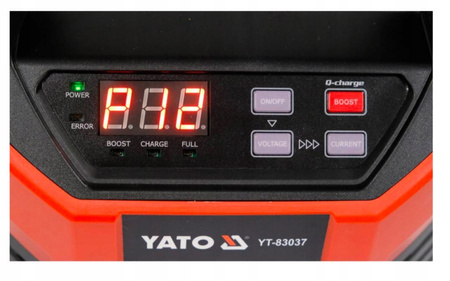 YATO PROSTOWNIK ELEKTRONICZNY 12V 2, 6, 10, 15A