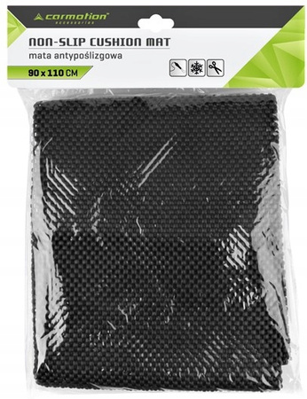 MATA ANTYPOŚLIZGOWA 90x110CM CZARNA
