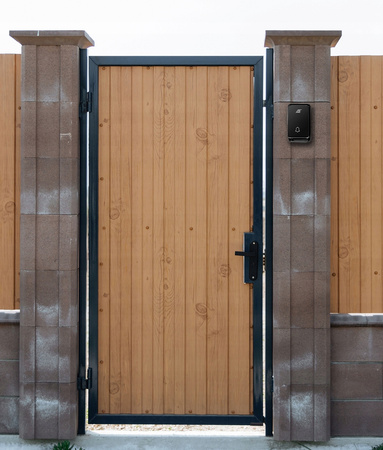 Dzwonek bezprzewodowy czarny WODOODPORNY 150 m 90 dB