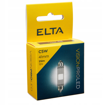 ELTA VISION PRO ŻARÓWKI LED C5W 41mm 6000K 25lm