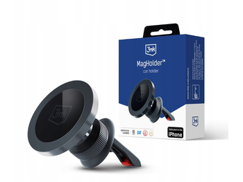 Uchwyt na telefon 3mk do samochodu kratka MagSafe