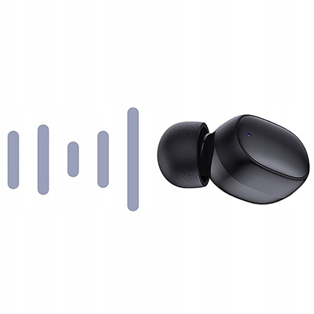 Słuchawki bezprzewodowe dokanałowe 3mk FlowBuds