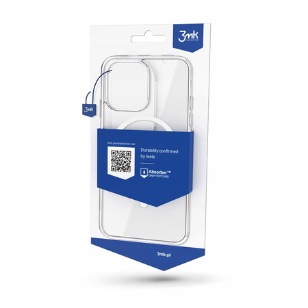 Apple iPhone 16 Pro - 3mk MagCase Wzmocnione Etui Clear