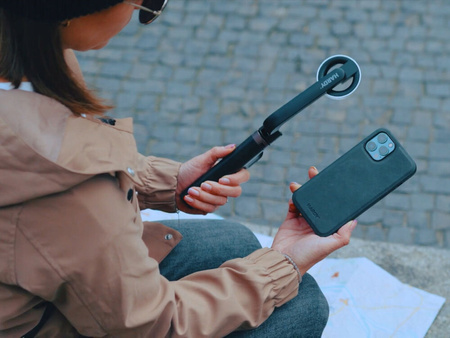 Uchwyt kijek do selfie Bluetooth statyw tripod - 3mk HARDY MagSelfie Stick