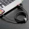 BASEUS MOCNY KABEL USB DO LIGHTNING IPHONE IPAD PRZEWÓD OPLOT 2.4A 50cm