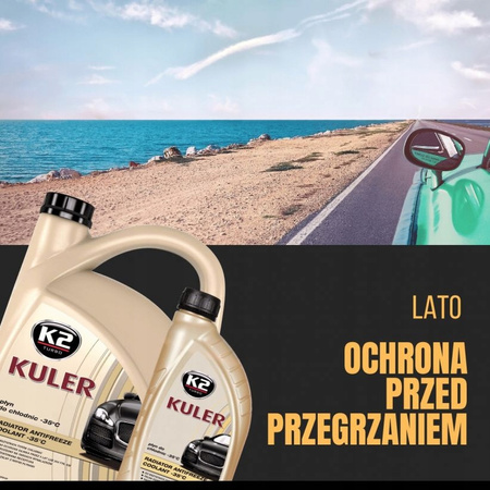 K2 PLYN DO CHLODNIC G11 KULER 1L -35C NIEBIESKI