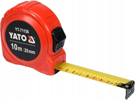 MIARA ZWIJANA 10Mx25MM miarka