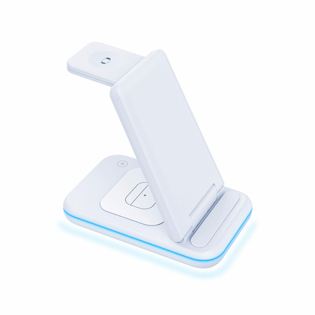 Ładowarka indukcyjna 3mk Hyper Wireless Charger 3w1 15W