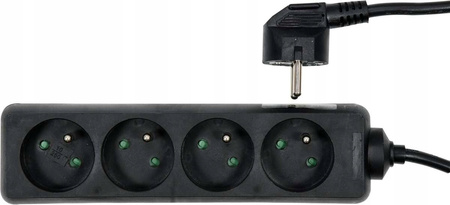 Przedłużacz elektryczny 4 gniazda 5m
