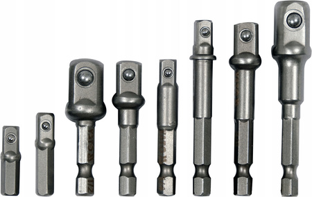 REDUKCJE ADAPTERY HEX DO NASADEK 1/4 3/8 1/2 YATO