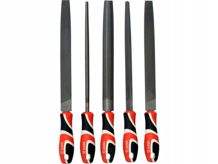 Zestaw Pilników Do Metalu 5 Części YT-6238 Yato