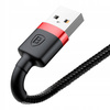 BASEUS MOCNY KABEL USB DO LIGHTNING IPHONE IPAD PRZEWÓD OPLOT 2.4A 50cm