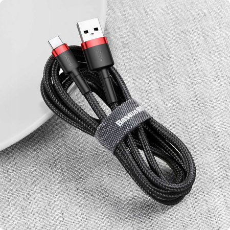 Baseus Cafule Mocny kabel USB - Type-C USB-C Quick Charge 3.0 2A 300cm
