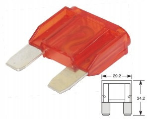 Bezpiecznik samochodowy płytkowy MAXI 70A