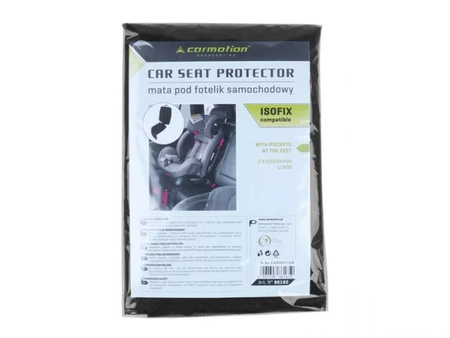WYTRZYMAŁA MATA OCHRONNA POD DZIECIĘCY FOTELIK SAMOCHODOWY 47 x 60