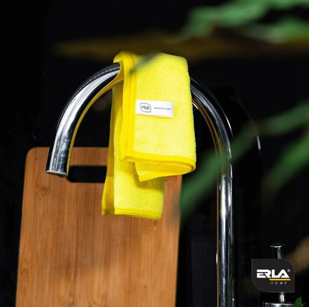 ERLA MIFRA Ścierka mikrofibra K2 w opakowaniu 4 szt. wielokolorowy